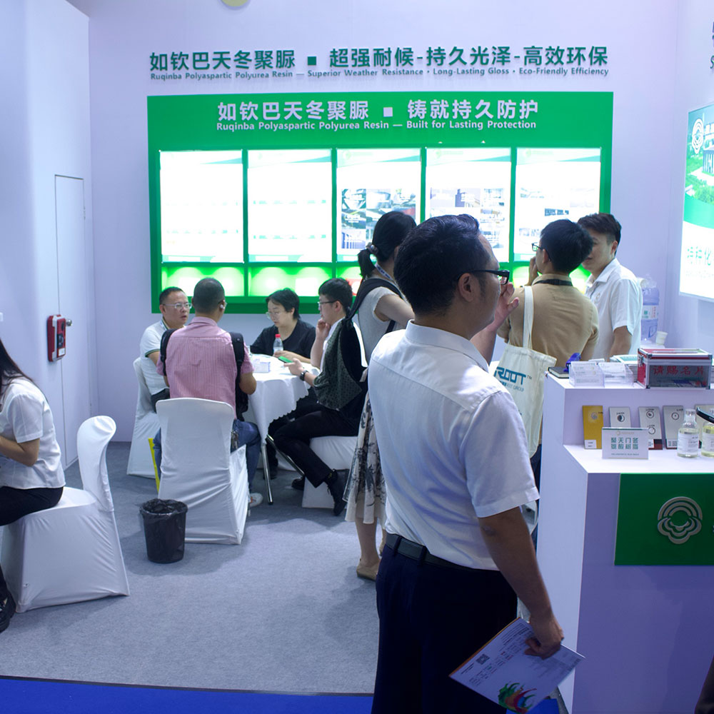 Shenzhen Ruqinba Groupは、中国国際コーティングExpo 2025で最先端のポリアスパ脈樹脂を紹介します