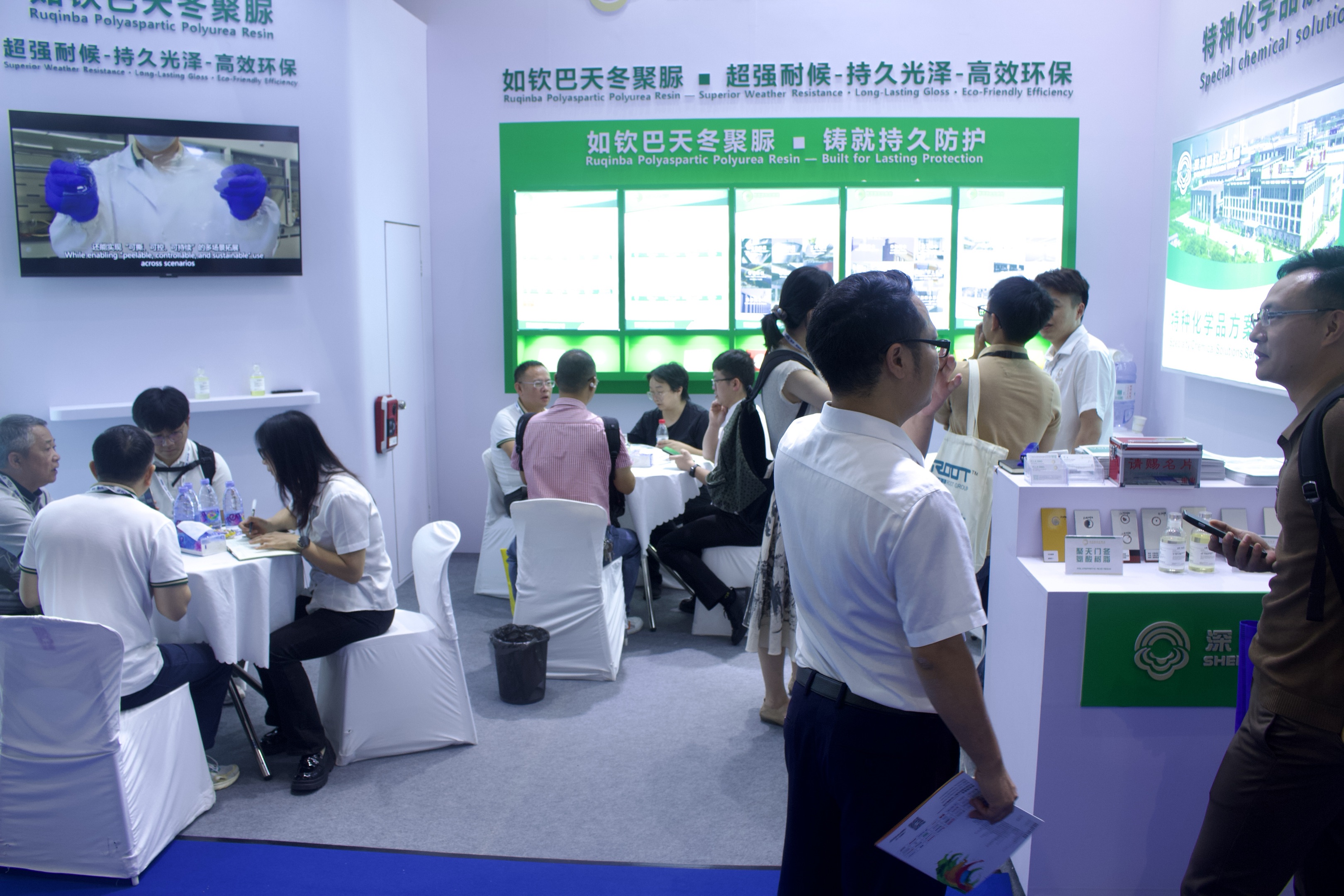 ポリアスパ酸剤樹脂のエクソビション