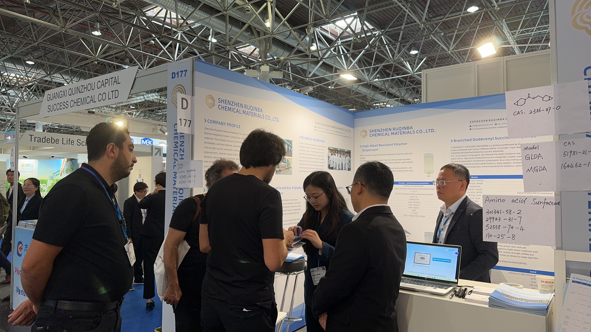 Chemspec Europe 2024: ブース D177 で Ruqinba Chemical の高度な添加剤をご覧ください